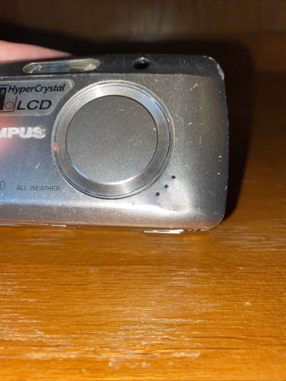 Olympus Stylus 500 5.0MP All Weather Digital Camera Battery no Charger Untested